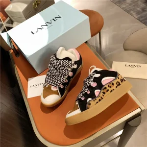 Lanvin Leather Curb Sneaker - LV35