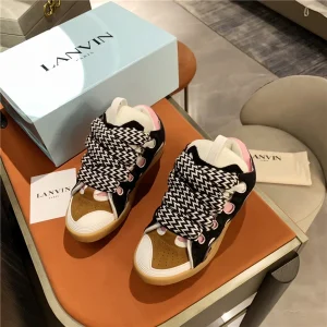 Lanvin Leather Curb Sneaker - LV35