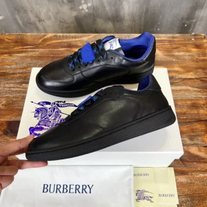 Burberry Leather Terrace Sneakers