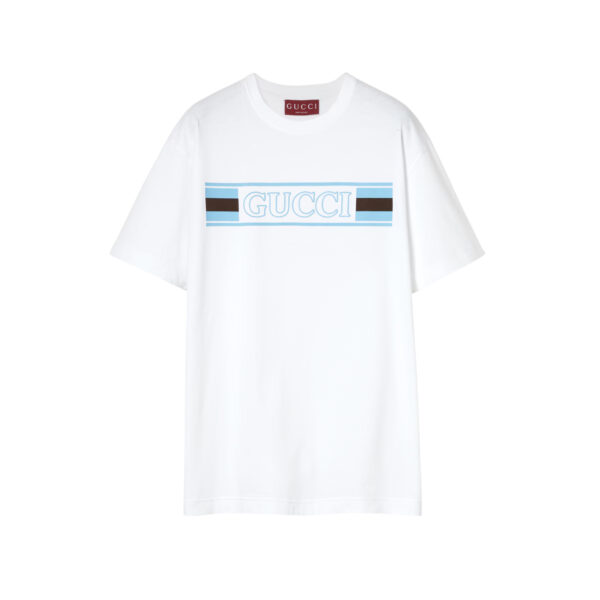 Gucci Cotton Jersey T-shirt With Print - GT63