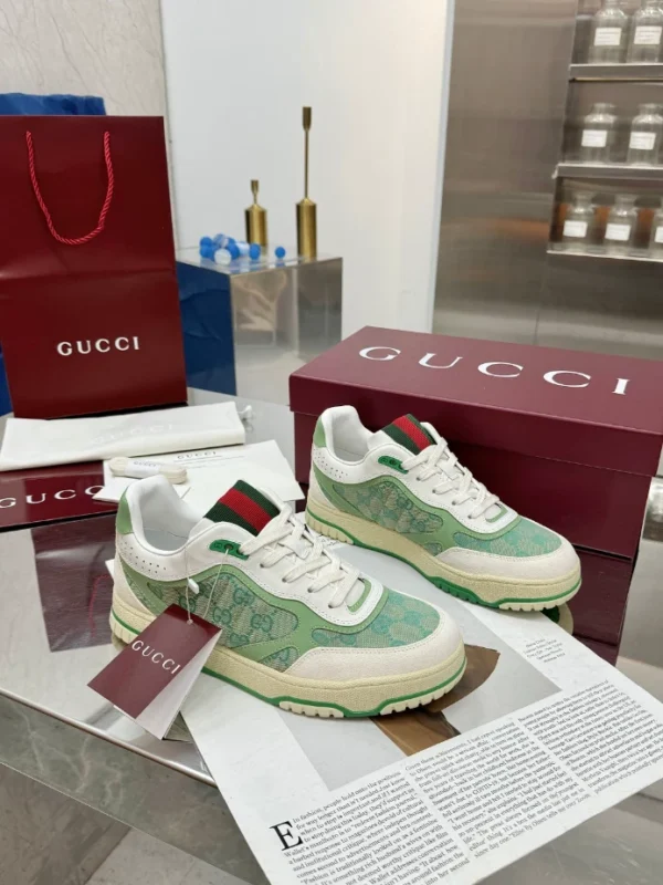 Gucci Re-Web Trainer Sneakers - CS115