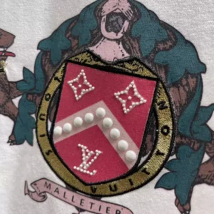 Louis Vuitton Embellished Cotton T-Shirt - LT94