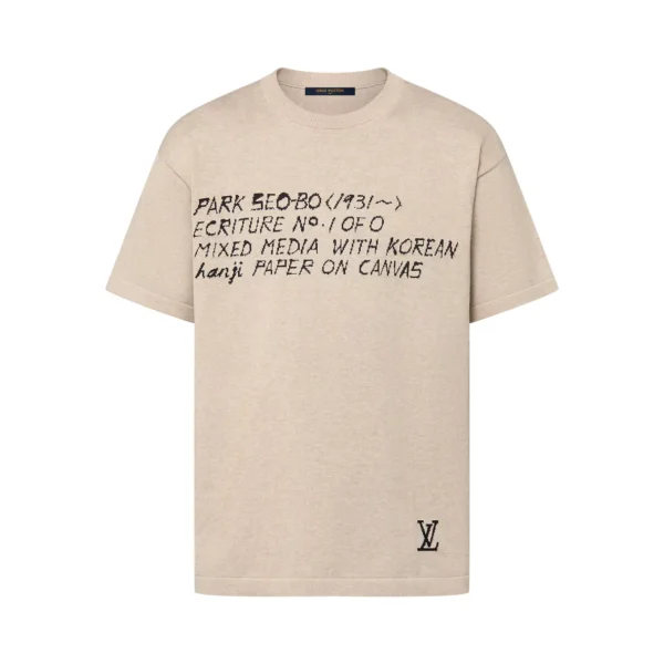 LV x Park Seo-Bo Short-Sleeved Cotton Crewneck - LT108
