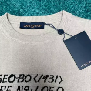 LV x Park Seo-Bo Short-Sleeved Cotton Crewneck - LT108