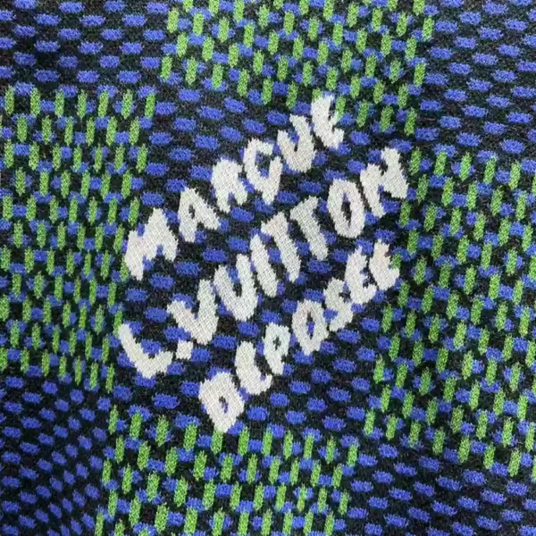 Louis Vuitton Damier Jacquard Short-Sleeved Crewneck - LT115