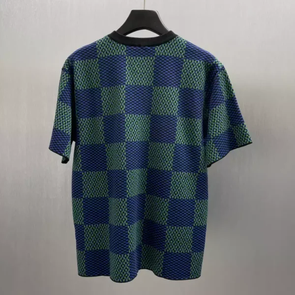 Louis Vuitton Damier Jacquard Short-Sleeved Crewneck - LT115