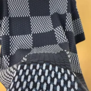 Louis Vuitton Damier Short-Sleeved Crewneck With LV Crystal Patch - LT104
