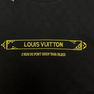 Louis Vuitton Embellished Damier Pique T-Shirt - LT122