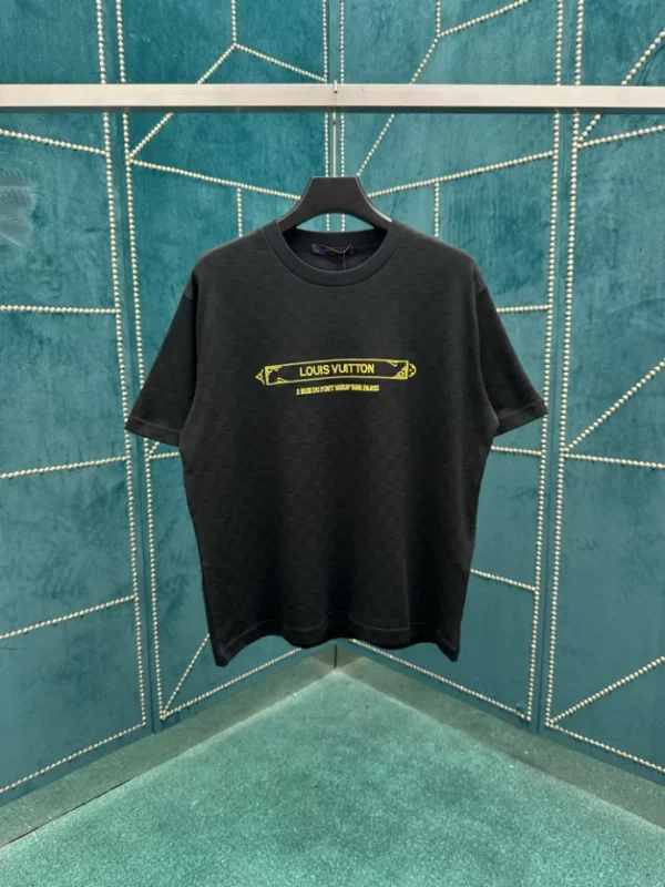 Louis Vuitton Embellished Damier Pique T-Shirt - LT122