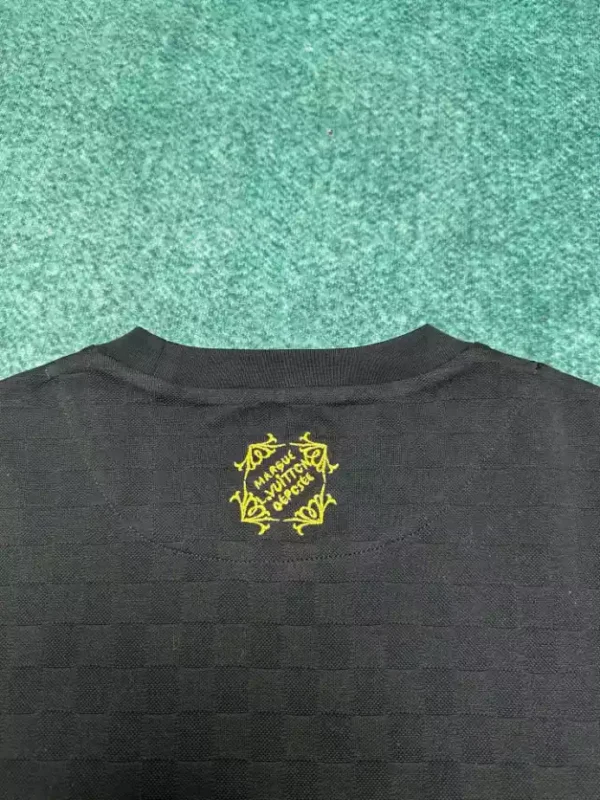 Louis Vuitton Embellished Damier Pique T-Shirt - LT122