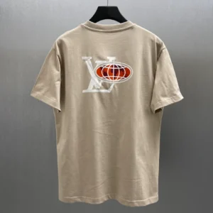 Louis Vuitton Embellished Graphic Cotton T-Shirt - LT112