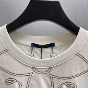 Louis Vuitton Embroidered Cotton T-Shirt - LT103