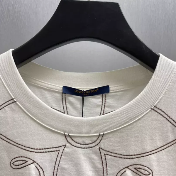Louis Vuitton Embroidered Cotton T-Shirt - LT103