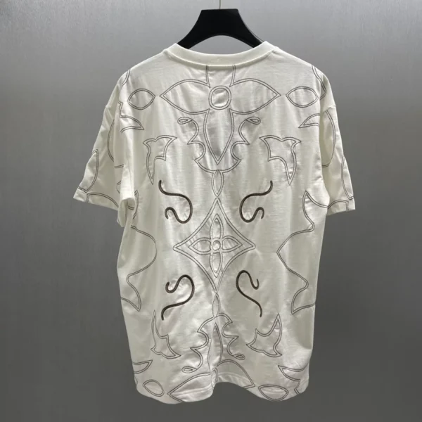 Louis Vuitton Embroidered Cotton T-Shirt - LT103