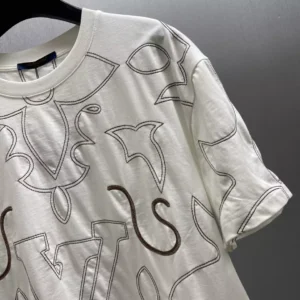 Louis Vuitton Embroidered Cotton T-Shirt - LT103