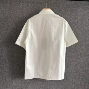 Louis Vuitton Embroidered Short-Sleeved Cotton Shirt - LST28