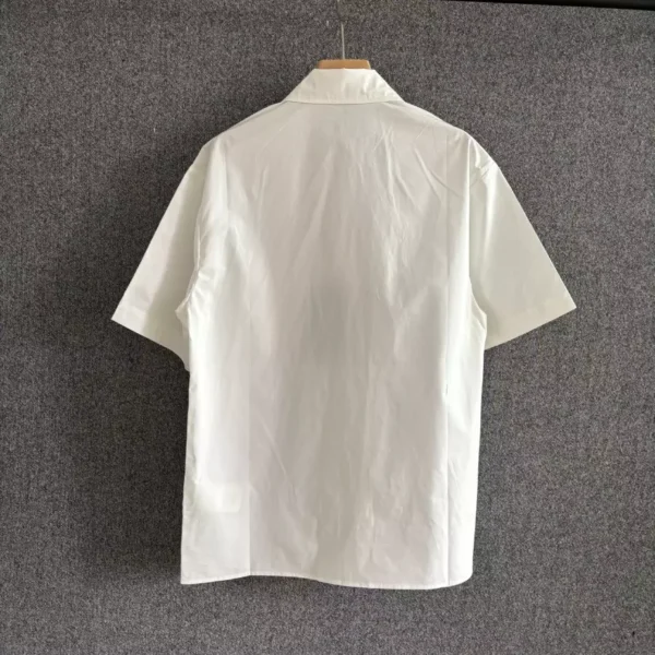 Louis Vuitton Embroidered Short-Sleeved Cotton Shirt - LST28