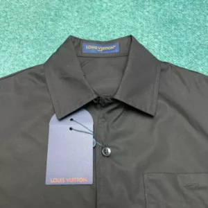 Louis Vuitton Embroidered Short-Sleeved Cotton Shirt - LST29