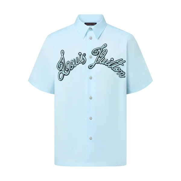 Louis Vuitton Embroidered Short-Sleeved Shirt - LST36