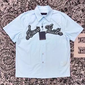 Louis Vuitton Embroidered Short-Sleeved Shirt - LST36