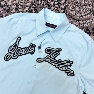 Louis Vuitton Embroidered Short-Sleeved Shirt - LST36