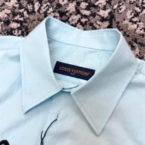 Louis Vuitton Embroidered Short-Sleeved Shirt - LST36