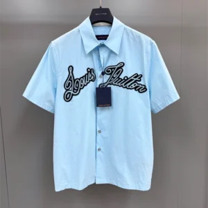 Louis Vuitton Embroidered Short-Sleeved Shirt - LST36