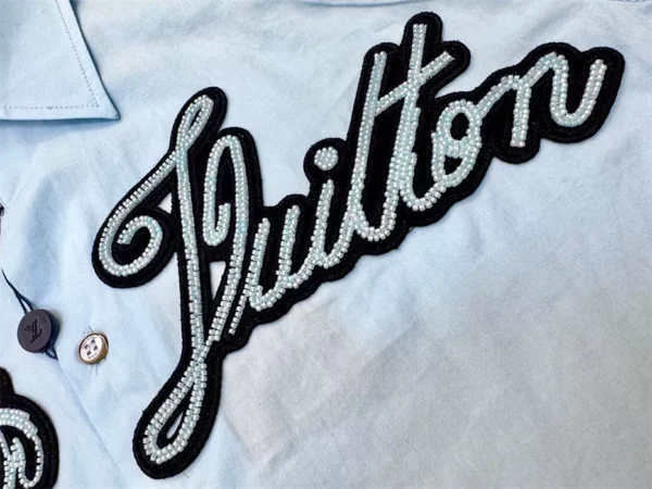 Louis Vuitton Embroidered Short-Sleeved Shirt - LST36