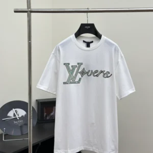 Louis Vuitton Embroidered Short-Sleeved T-Shirt - LT101