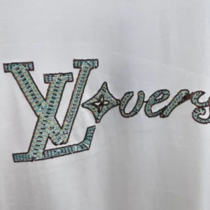 Louis Vuitton Embroidered Short-Sleeved T-Shirt - LT101