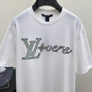 Louis Vuitton Embroidered Short-Sleeved T-Shirt - LT101