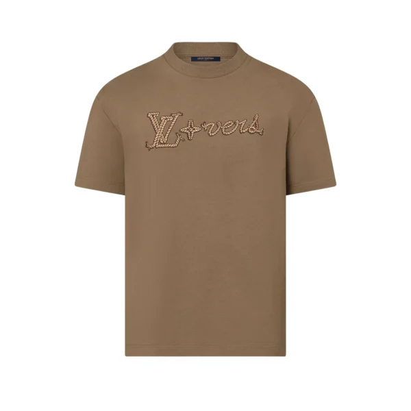Louis Vuitton Embroidered Signature Cotton T-Shirt - LT107