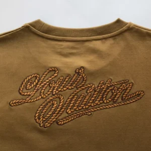 Louis Vuitton Embroidered Signature Cotton T-Shirt - LT107