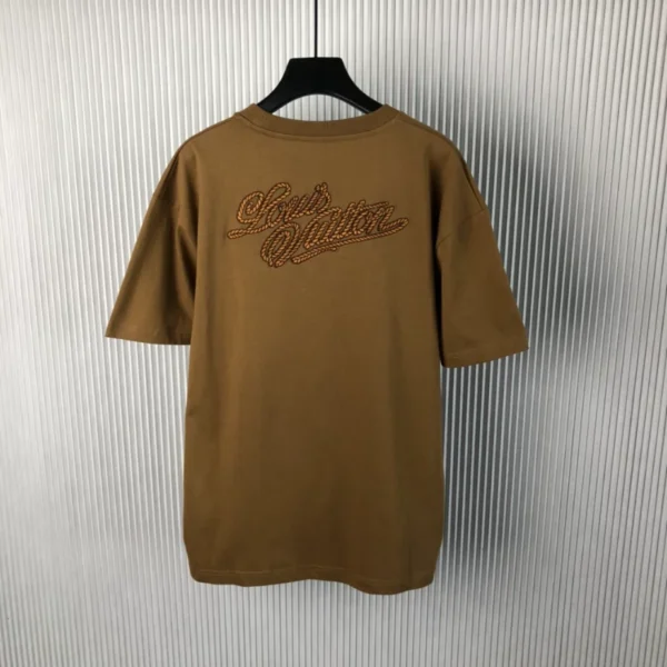 Louis Vuitton Embroidered Signature Cotton T-Shirt - LT107