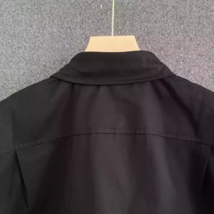 Louis Vuitton Flocked Short-Sleeved Cotton Shirt - LST25