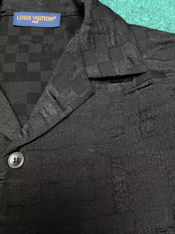 Louis Vuitton Graphic Jacquard Short-Sleeved Shirt - LST35