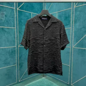Louis Vuitton Graphic Jacquard Short-Sleeved Shirt - LST35
