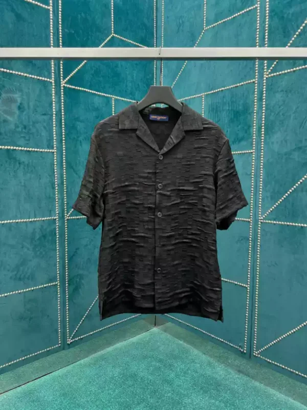 Louis Vuitton Graphic Jacquard Short-Sleeved Shirt - LST35