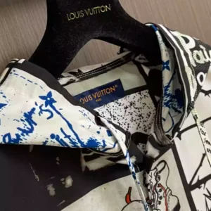 Louis Vuitton Hooded Silk Blend Overshirt - LST22