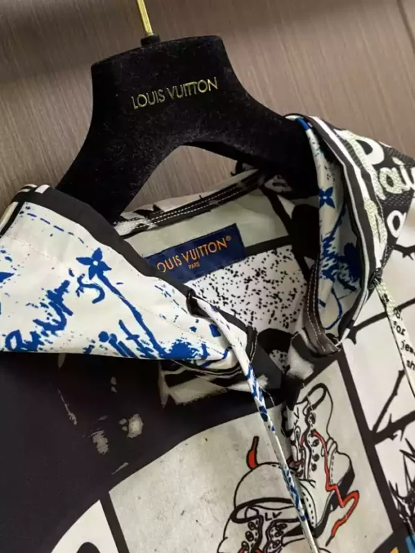 Louis Vuitton Hooded Silk Blend Overshirt - LST22