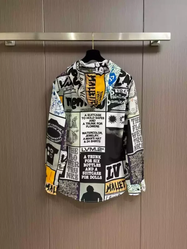 Louis Vuitton Hooded Silk Blend Overshirt - LST22