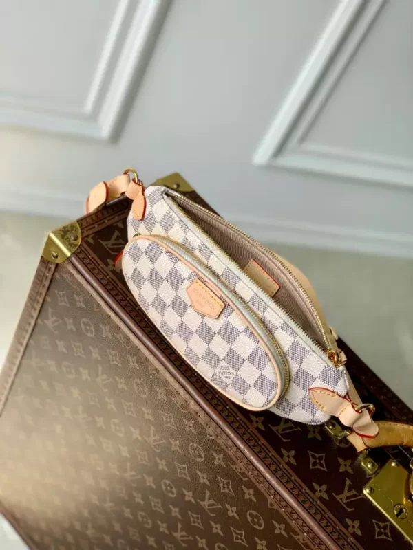 Louis Vuitton Keepit Damier Azur Canvas - LCP07