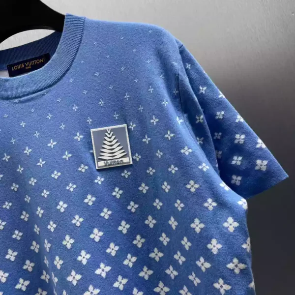 Louis Vuitton Knitted Cotton T-Shirt - LT111