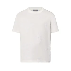 Louis Vuitton Monogram Embroidered Cotton T-Shirt - LT100