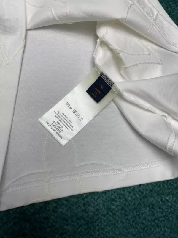 Louis Vuitton Monogram Embroidered Cotton T-Shirt - LT100