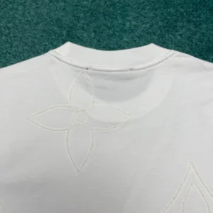 Louis Vuitton Monogram Embroidered Cotton T-Shirt - LT100