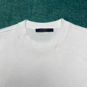 Louis Vuitton Monogram Embroidered Cotton T-Shirt - LT100