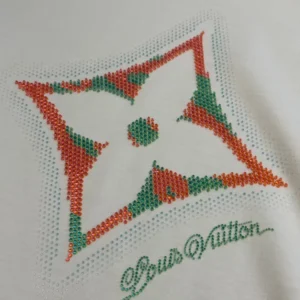 Louis Vuitton Monogram Flower 3D Gradient Print T-Shirt - LT109