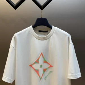 Louis Vuitton Monogram Flower 3D Gradient Print T-Shirt - LT109
