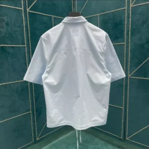 Louis Vuitton Monogram Flowers Embroidered Short-Sleeved Shirt - LST34